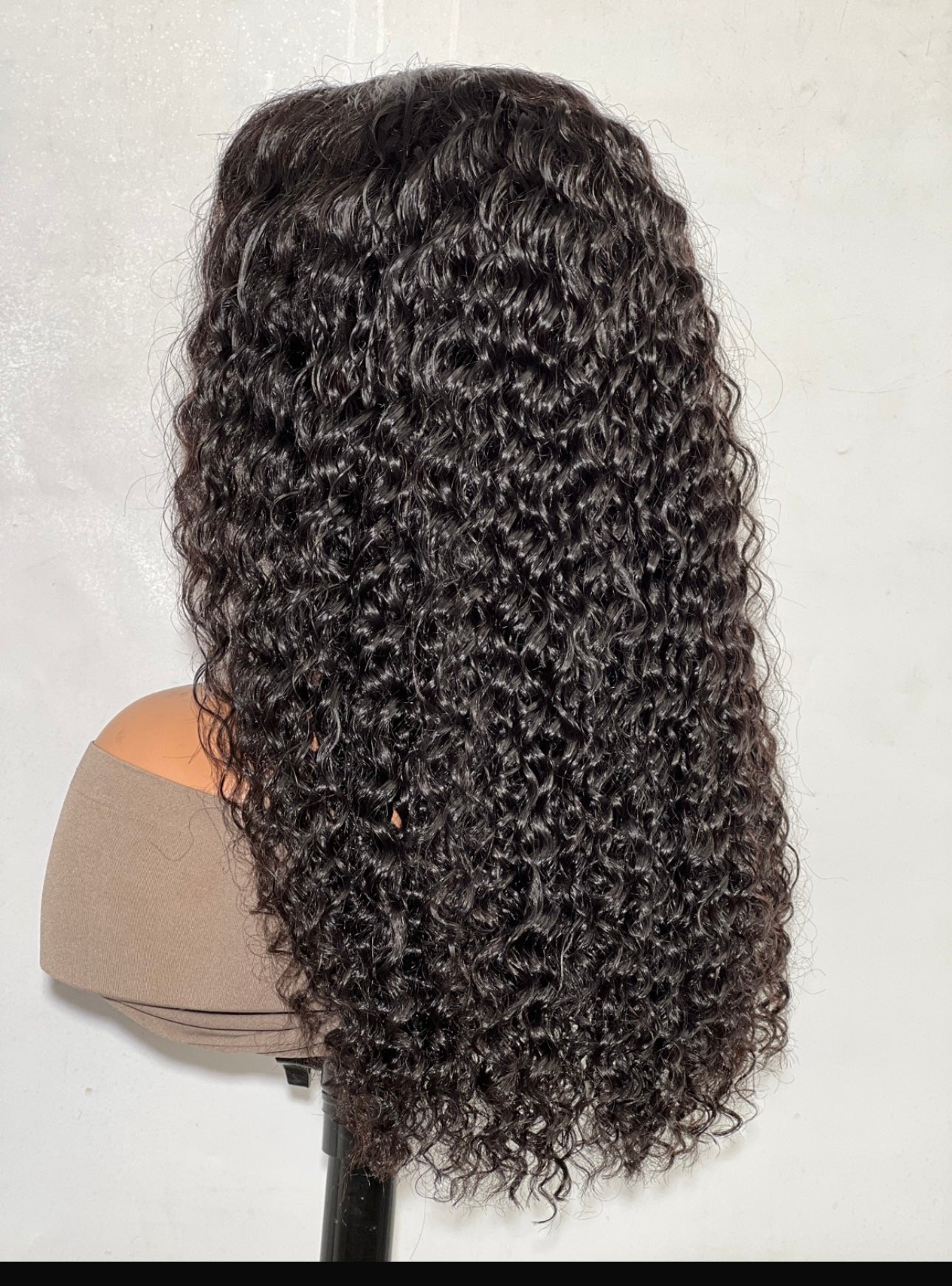 HD - Deep Wave Natural Black Human Hair Wig